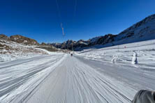 Lodowiec Kaunertal - październik 2021